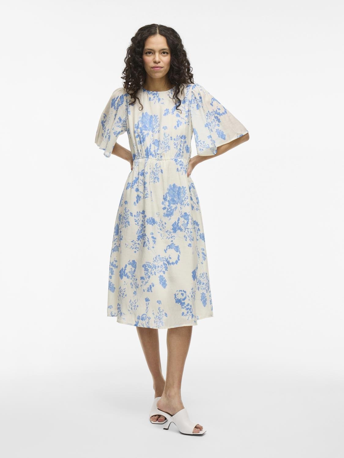 VILANNAI Midi Dress - Birch - VERO MODA & VILA Bergvik